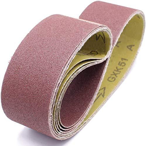 25x Schleifbänder 50x686 in Körnung 150 Schleifband Bandschleifer Gewebe-Schleifbänder Schleifband Papier für Bandschleifmaschinen