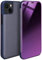 moex Void - Custodia per Apple iPhone 13 Mini, effetto lucido, con specchio, colore: Blu