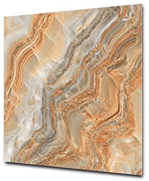 Stylish Tempered Glass backsplash – Glass Kitchen splashback – Glass upstand NBS01: Marbles 1 Series