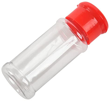 MXXHFC 12 Uds. De plástico para Especias, salero, pimentero, Tarro para condimentos, Lata, Tarro para condimentos de Barbacoa, Botellas, Recipiente para vinagrera, condimento de Cocina B