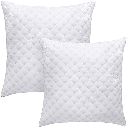 Cuscino da 65 x 65 cm, set di 2 fibbie, anallergico, anti-acari, cuscino, in microfibra lavabile, ergonomico, cuscino per dormire sul retro