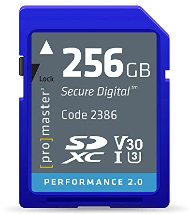 ProMaster SDXC 256GB Performance 2.0, Memory Card, (Model 2386)