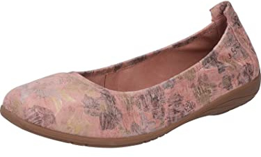 Josef Seibel Damen Klassische Ballerinas Fenja 01,Weite G (Normal),Slipper,Ballerina-Schuhe,Ballett-Schuhe,flach,pink-Multi,41 EU