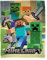Familando Große Kuscheldecke Minecraft 160x200 cm · Fleecedecke mit Alex Steve und Creep · Tagesdecke flauschig für Kinder aus 100% Polyester