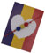 Romania National Flag Beads Bracelet. Romanian tricolour. Tricolor Roman. Tricolor brasleta. Bracelet tricolour. Romanian flag. Romania. Moldova