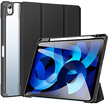Dux Ducis - Hülle kompatibel mit Apple iPad Air 4 10.9 (2020) - TPU Polycarbonat Tablet Case Schutzhülle - Schwarz