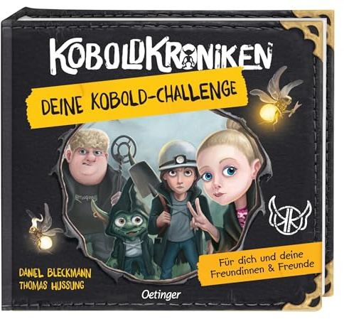 KoboldKroniken. Deine Kobold-Challenge: Für dich und deine Freundinnen und Freunde | Interaktives Abenteuer-Rätsel-Freundebuch für bis zu 10 Personen