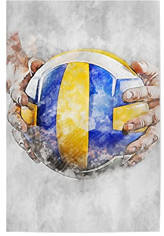artboxONE Poster 30x20 cm Sport Volleyball 1 (matart) hochwertiger Design Kunstdruck - Bild Volleyball Spieler Sport