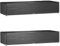 vidaXL Fundas para tumbonas 2 uds 12 Ojales Polietileno 205x75x40 cm