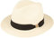Sombrero de paja Bogarthut Verano Sombrero de sol de 100% papel aplastable especialmente ligero, flexible, agradable a la piel y cómodo, White Band Black, XL
