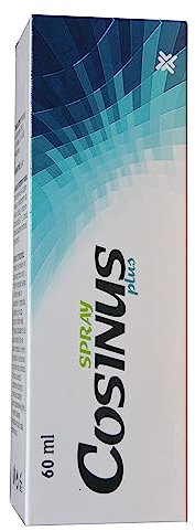 Cosinus Plus Nasen Spray, 60 ml, bei gereizten Schleimhäuten der Nase, für Reinigung der Nasenhöhlen, reduziert Schnupfen, auch bei allergischem Schnupfen, heuschnupfen, polenallergie