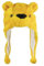 Glamexx24 Plüsch Hut Tiermütze Mütze mit Ohren Gelb Bear Kostüm Karneval Cap Cosplay Urlaub Weihnachten Halloween Party Wintermütze für Kinder Erwachsene