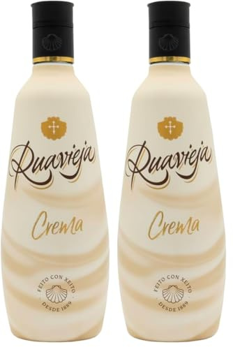 Ruavieja Crema de Orujo - 700 ml (Paquete de 2)