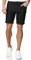 Indicode Herren Caden Jeans Shorts mit 5 Taschen | Herrenshorts Used Look für Männer Ultra Black, S