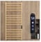 WRJAHCG Handtuchheizkörper Elektrisch Mit Thermostat,Elektrischer Handtuchtrockner Aus Edelstahl,Smart Heizkörper Handtuchwärmer,A:Gold b,Plug in Right