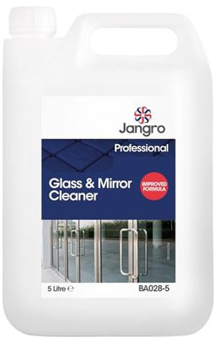 Glass & Mirror Cleaner - 5 Litre Jangro