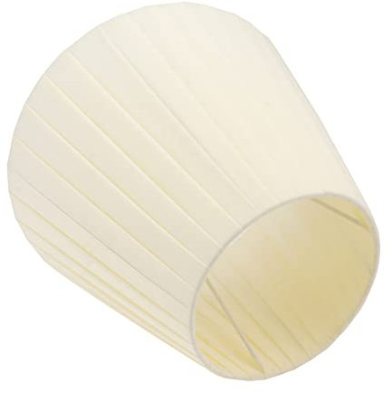 UKCOCO 1stk Lampenschirm Led Gelbe Schreibtischlampe Befestigung Pavillon Einstellbar Plissierte Tischlampe Mesa Endstücke Kleine Gefaltete Lampe Deckenschatten Abs Retro Yellow Stoff