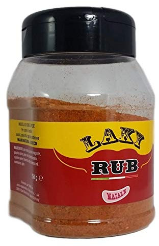 LAKY RUB MAIALE miscela di erbe e spezie per marinatura a secco BBQ RUB ITALIANO