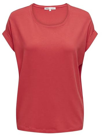 ONLY Women's 15106662 T-Shirt, Cayenne, 14 (Size: Large)