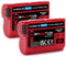 Baxxtar Pro EN-EL15c 2600mAh Pack de Batteries Compatible avec Nikon Z5 II Z6 II Z6 III Z7 II Z8 Zf etc