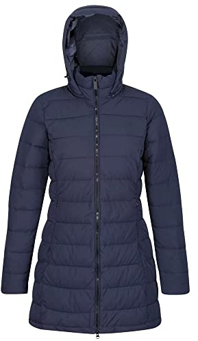 Regatta Womens Starler Insulated Padded Jacket, Water Repellent, Detachable Hood & 2 Way Zip - Perfect for Outdoors, Walking, Hiking & Camping