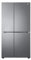 LG GSBV70DSTM Frigorifero Americano Side-by-Side, Total No Frost, 655L, Tecnologia Door & Linear Cooling, Compressore Smart Inverter, Display interno, Maniglie Integrate, Smart Diagnosis, Grafite