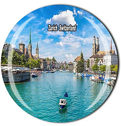 Zürich Schweiz Kühlschrankmagnet Kristall Touristen Souvenir Geschenkkollektion Kühlschrank Magnet Aufkleber