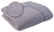 ULLENBOOM® Baby Krabbeldecke 100x100 cm gepolstert Musselin Grau (Made in EU) - Krabbeldecke für Baby mit 100% OEKO-TEX Baumwolle, ideal als Babydecke, Laufgittereinlage & Spieldecke