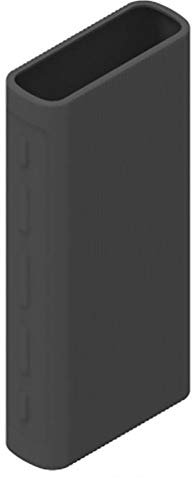 Genérica de silicona Power Bank Funda para Xiaomi Mobile Power Bank 3 (negro)