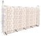 CCLIFE Kaminholzregal Innen und Außen Stapelhilfe für Brennholz 0.37m³ 0.62m³ 0.84m³ 1.10m³ Metall Kaminholzhalter Holzregal aus Verzinktem Eisen