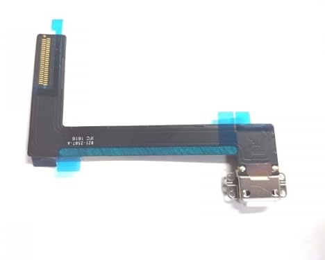 Ladebuchse kompatibel mit ipad Air 2 A1566 A1567 821-2587-a Anschluss Flex Dock Connector Weiß