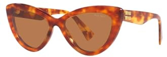 Miu Miu 0MU 04YS 54 4BW2Z1 Sonnenbrille, Unisex-Erwachsene, mehrfarbig, Einheitsgröße