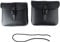 Motorrad Satteltasche, 1 Paar Universal Motorrad Satteltaschen Leder PU wasserdichte Abnehmba Satteltasche Werkzeugkasten Seitliche Werkzeugtasche, Aufbewahrungstasche (Schwarz)