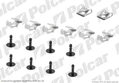 Einbausatz Clip Unterfahrschutz Kompatibel mit Audi BMW Mini Q3 Q7 Van A5 Cabrio Sportback Q5 Van A8 D4 A4 B9 Avant A4 B8 97->