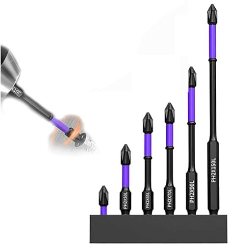 Punta magnetica ad alta durezza e forte, 2024 aggiornata D1 super forte, kit di punte magnetiche resistenti (1 set-6 pezzi)