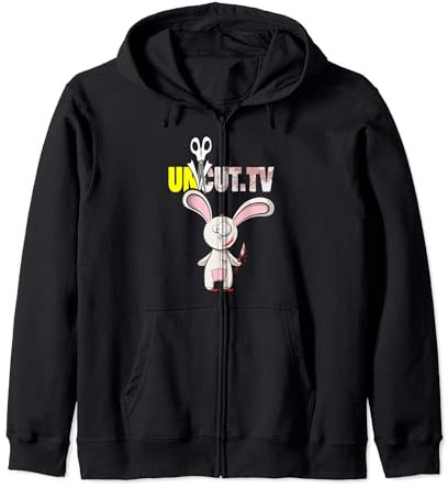 Cooles Uncut.TV Horror Movie Reviews Outfit Uncut Film Kapuzenjacke