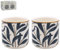 The Leonardo Collection LP95709 Egg Cups, Ceramic, Blue, Green