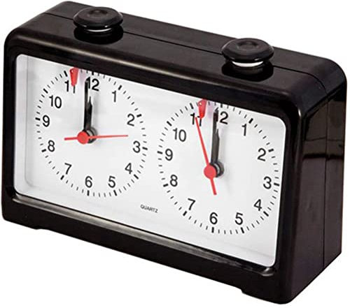 Kytxqikd Schachuhr-, Modische Mechanische Schachuhr, Professionelles Turnier, Analoge Schachuhr, für das Spiel PQ9905