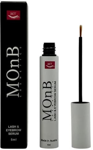 MOnB - Lash & Eyebrow SERUM mit Hyaluronsäure und Provitamin B5 / Sichtbare Ergebnisse in nur 14 Tagen / Made in Austria