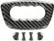 runhuabaihuo Auto Lenkrad Ring Trim Carbon Faser Aufkleber Abdeckung Dekoration Auto Zubehör for Audi A4 B8 8K A6 C6 4F Q5 8R Q7 4L A3 8V(Type B)