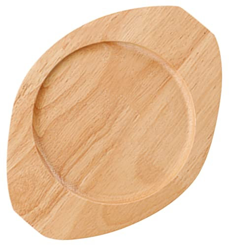 HOLIDYOYO Household Wooden Heat-resistant Pot Mat Practical Tabletop Cushion for Hot Dishes for Serving and Insulating Solid Wood Construction for Home Use