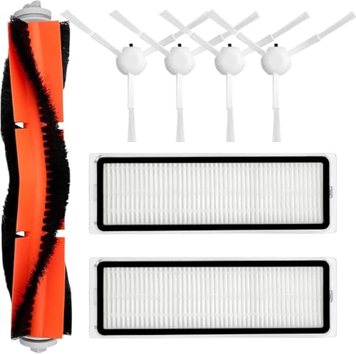Accessoires pour Dreàme D9/L10 Pro, 7 pièces de rechange, comprend 4 brosses latérales, 1 brosse principale, 2 filtres HEPA, pièces de rechange, accessoires de réparation