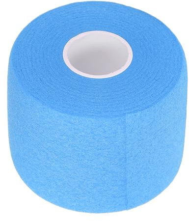 Beufee Badminton-Griffpolster-Umhüllung, 20 m × 60 mm, Tennisschläger-Griffband, Tennisgriff-Umhüllung, Anti-Rutsch-Polster-Zubehör für das Training