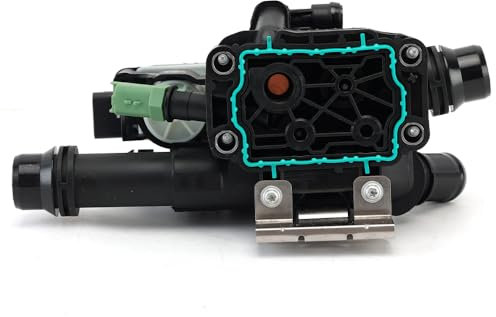 Coolant Thermostat Housing For Citroen C3 C4 Peugeot 208 2008 308 1.6 HDI Replacement 9803549480 9850364680 UK