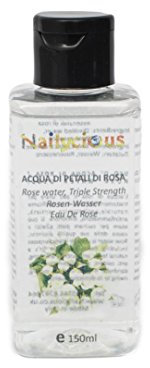 100% Natural Rose Water Alcohol Free Facial Toner - Pure Triple Strength Rose Water For Skin, Cooking, Beauty, Skin, Face150ml