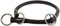 Kerbl Pet Rundleder-Halsband Roma mit Stopper 50cm, 8mm,schwarz