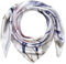 corciova 35 x 35 grande sciarpa quadrata per capelli per le donne seta come ricci fascia cravatta dormire di notte moda bandana foulard, 481 Fiori Porcellino Porcellino Cuore Viola, 1 Pezzo