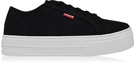 Levi's Women’s 230704-1733 Tijuana Trainers, Black (Regular Black 59), 5 UK