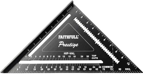 Prestige Quick Square Black Aluminium 300mm (12in)