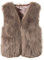 Damen Weste Kunstpelz ÄRmellose Jacke Herbst Winter Pelzweste Elegant Fellweste Kurz DüNne Outerwear Kanpola